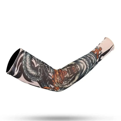 1Pc Summer Cooling Flower Arm Sleeves Outdoor Sport Tattoo Arm Sleeves UV Protection Arm Cover Sun Protection Sportswear Sleeves
