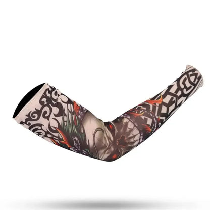 1Pc Summer Cooling Flower Arm Sleeves Outdoor Sport Tattoo Arm Sleeves UV Protection Arm Cover Sun Protection Sportswear Sleeves